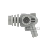 Product shot LEGO Gun - Ray Gun - Pearl Light Gray
