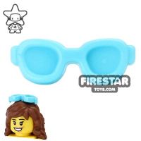 Product shot LEGO Hair Accessory - Sunglasses - Medium Azure