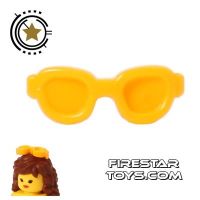 Product shot LEGO Hair Accessory - Sunglasses - Orange