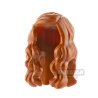 Product shot LEGO Hair Long Wavy Overshoulder with Clip