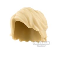 Product shot LEGO Hair Mid-Length Tousled with Side Parting