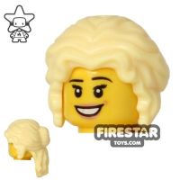 Product shot LEGO Hair Mid Length Wavy with Bun