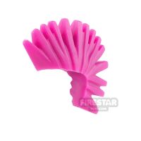 Product shot LEGO Hair - Mohawk - Pink