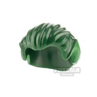 Product shot LEGO Hair - Short With Pointy Ears - Green