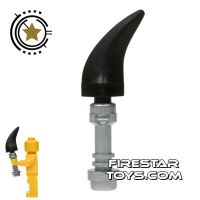 Product shot LEGO - Horn Dagger - Black