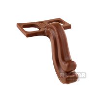 Product shot LEGO - Horse Tail - Reddish Brown