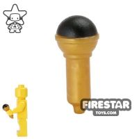 Product shot LEGO Microphone Gold