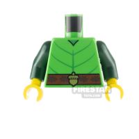 Product shot LEGO Minfigure Torso Leaf Costume with Acorn Buckle