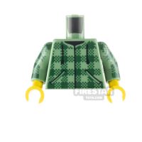 Product shot LEGO Minfigure Torso Plaid Hoodie