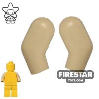 Product shot LEGO Mini Figure Arms - Pair - Tan