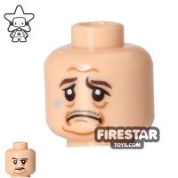 Product shot LEGO Mini Figure Heads - Crying - Tear