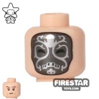 Product shot LEGO Mini Figure Heads - Death Eater Mask