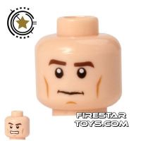 Product shot LEGO Mini Figure Heads - Determined