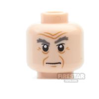 Product shot LEGO Mini Figure Heads - Doctor Who - Bushy Eyebrows