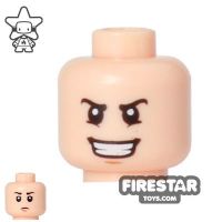 Product shot LEGO Mini Figure Heads - Evil Grin