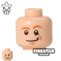 Product shot LEGO Mini Figure Heads - Fred/George Weasley
