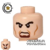 Product shot LEGO Mini Figure Heads - General Zod
