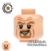 Product shot LEGO Mini Figure Heads - Lord of the Rings - King Theoden