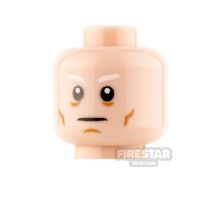 Product shot LEGO Mini Figure Heads - Neutral and Determined