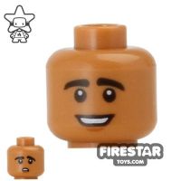 Product shot LEGO Mini Figure Heads - Open Smile