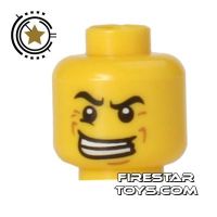 Product shot LEGO Mini Figure Heads - Paintball Player