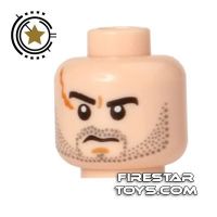 Product shot LEGO Mini Figure Heads - Scar and Grimace