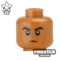 Product shot LEGO Mini Figure Heads - Serious