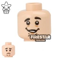 Product shot LEGO Mini Figure Heads - Shaggy - Open Smile