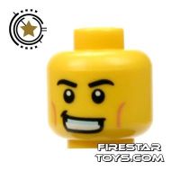 Product shot LEGO Mini Figure Heads - Smile - Teeth Guard