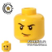 Product shot LEGO Mini Figure Heads - Smirk