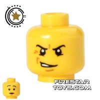 Product shot LEGO Mini Figure Heads - Snarling
