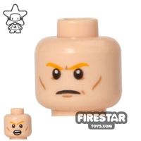 Product shot LEGO Mini Figure Heads - Thor - Stern/Shouting