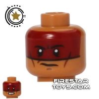 Product shot LEGO Mini Figure Heads - Tribal - Face Paint