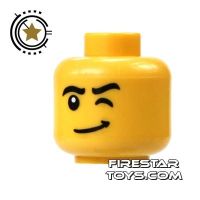 Product shot LEGO Mini Figure Heads - Winking
