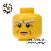 Product shot LEGO Mini Figure Heads - Wrinkles