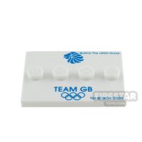 Product shot LEGO - Mini Figure Stand - Team GB Olympics