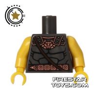 Product shot LEGO Mini Figure Torso - Roman Commander