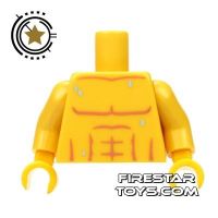Product shot LEGO Mini Figure Torso - Team GB Swimmer