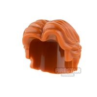 Product shot LEGO Minifigure Hair Short Wavy with Center Parting
