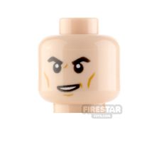Product shot LEGO Minifigure Head Open Mouth and Cheek Lines