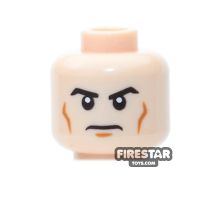 Product shot LEGO Minifigure Heads Frown With Cheek Lines