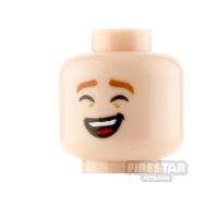 Product shot LEGO Minifigure Heads Grin and Laughing