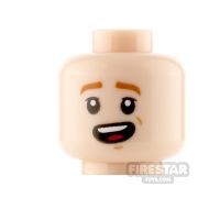 Product shot LEGO Minifigure Heads Lopsided Smile and Grin
