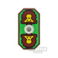 Product shot LEGO Minifigure Shield Rascus Monkey