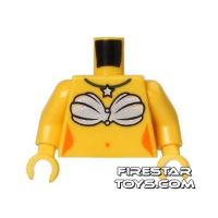 Product shot LEGO Minifigure Torso Mermaid Shell Bikini