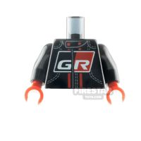 Product shot LEGO Minifigure Torso Toyota GR Racing Jacket