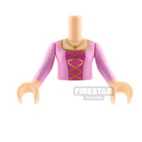 Product shot LEGO Movie Minifigure Torso Pink Laced Top