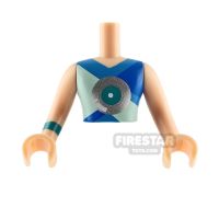Product shot LEGO Movie Minifigure Torso Top with Silver Disc