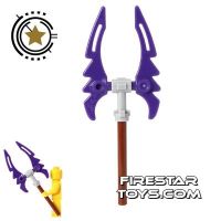 Product shot LEGO - Ninjago Attack Blade - Dark Purple