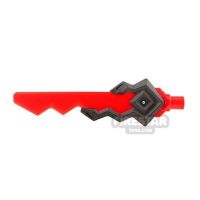 Product shot LEGO - Ninjago Snake Sword - Trans Red